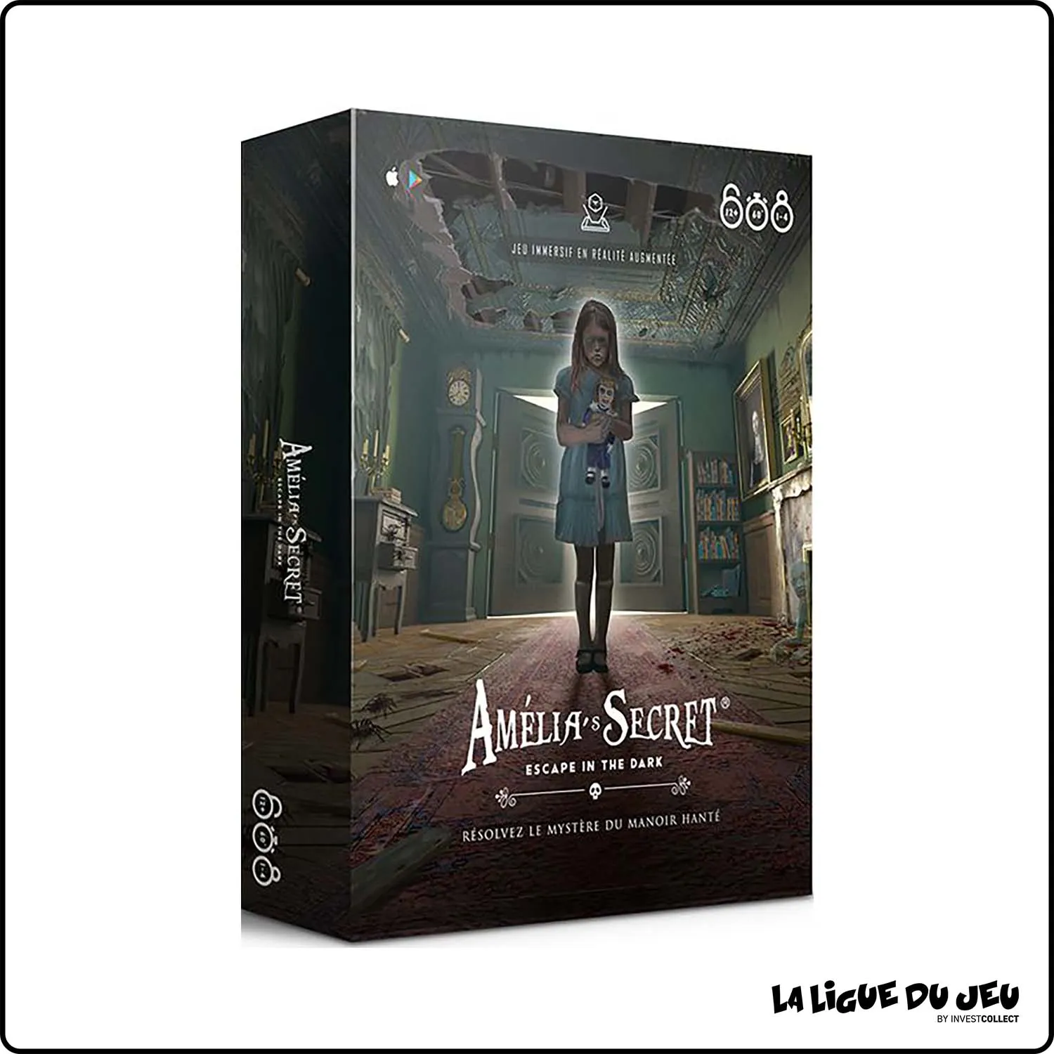 Ambiance - Jeu en Réalité Augmenté - Amelia's Secret - Escape in the Dark Blackbook Editions - 1