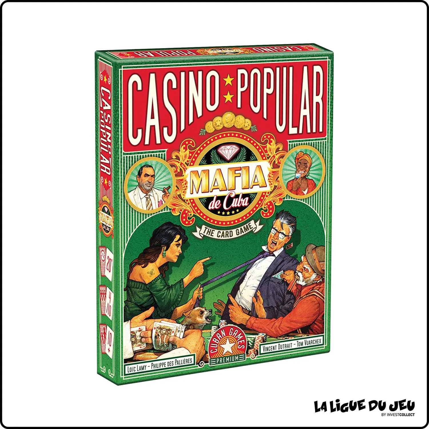 Bluff - Jeu à rôle caché - Mafia de Cuba - Casino Popular Cuban Games Premium - 1