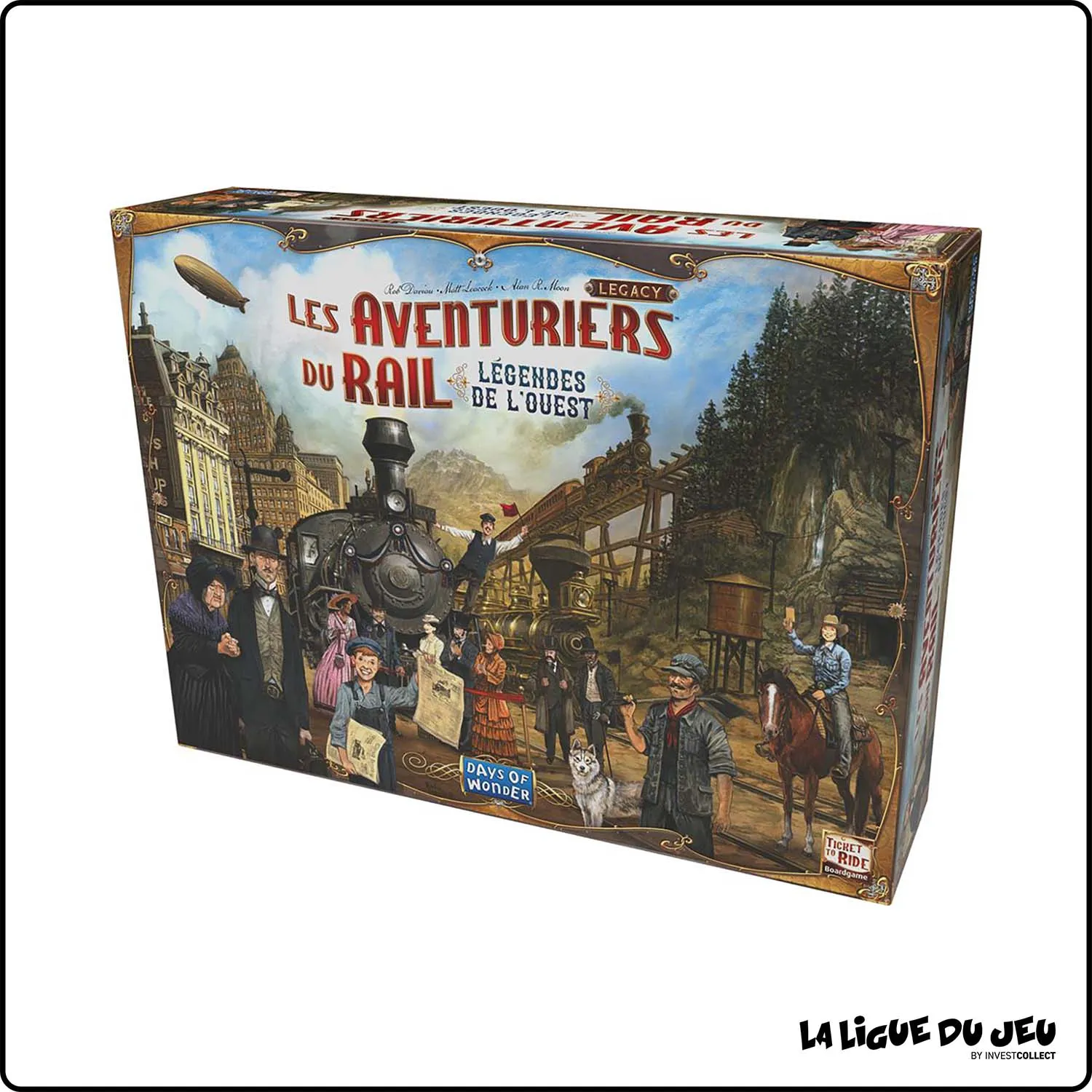 Gestion - Les Aventuriers Du Rail - Legacy : Légendes de l'Ouest Days Of Wonder - 1