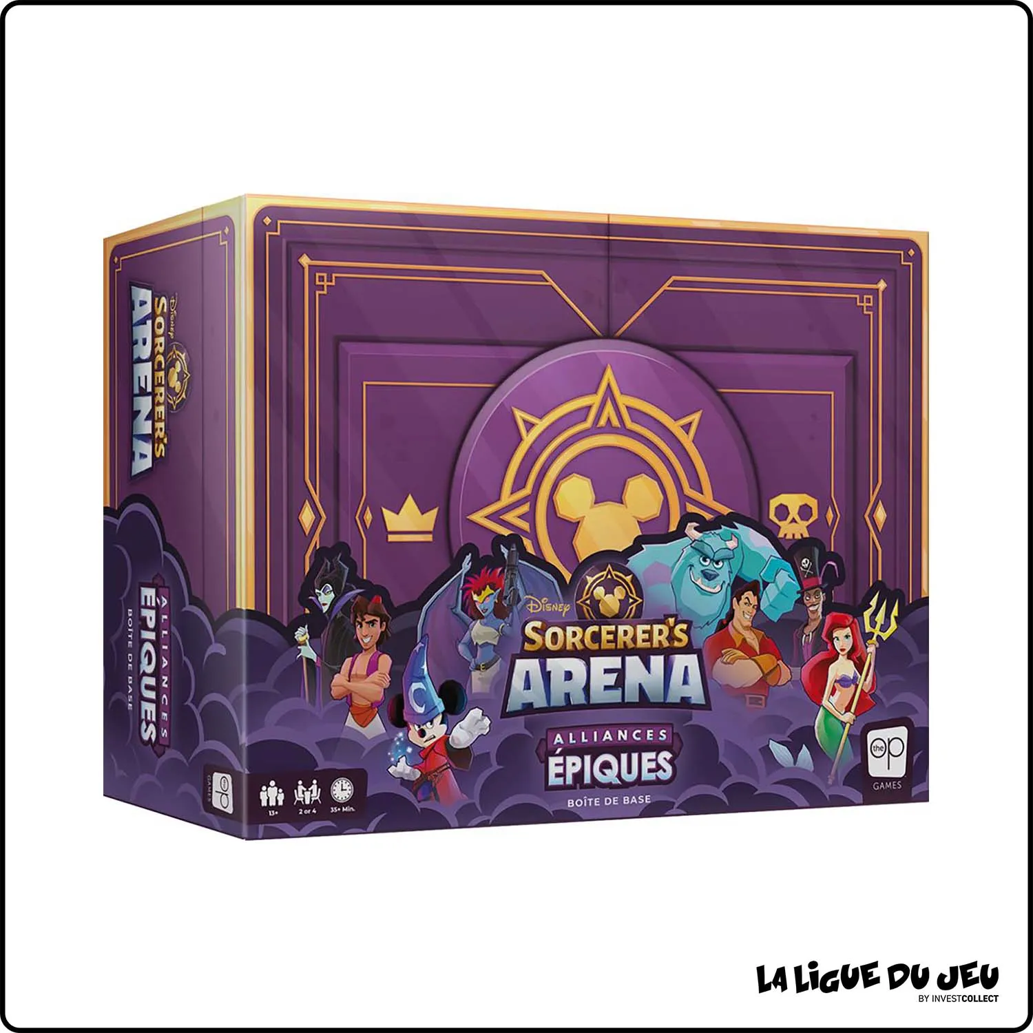 Jeu de Plateau - Jeu de cartes - Disney Sorcerer's Arena : Alliances Epiques Asmodée - 1