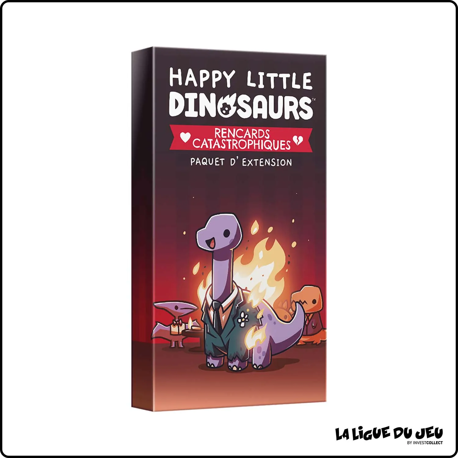 Stratégie - Jeu de Cartes - Happy Little Dinosaurs - Extension : Rencards Catastrophiques Unstable Games - 2