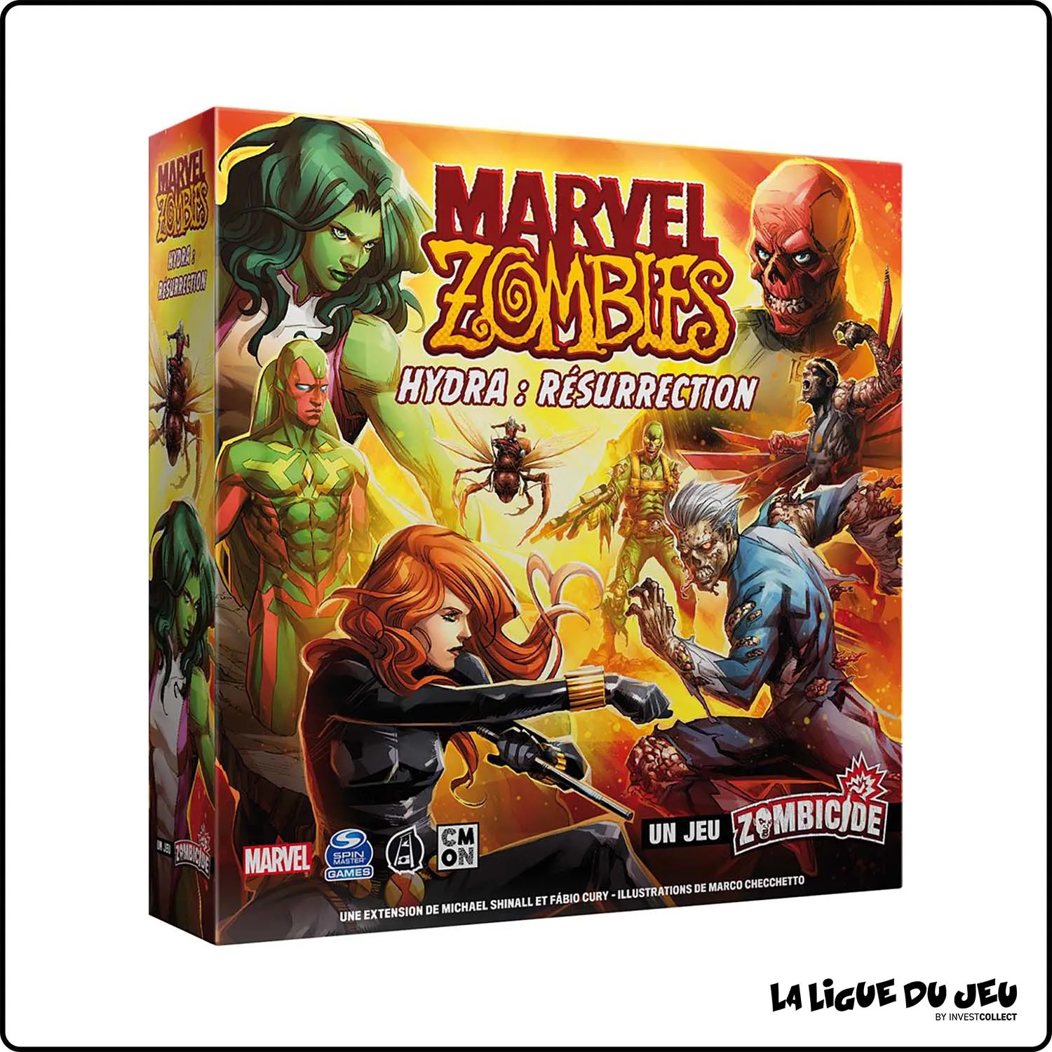 Figurine - Jeu de Plateau - Zombicide : Marvel Zombies - Hydra : Résurrection CMON - 1