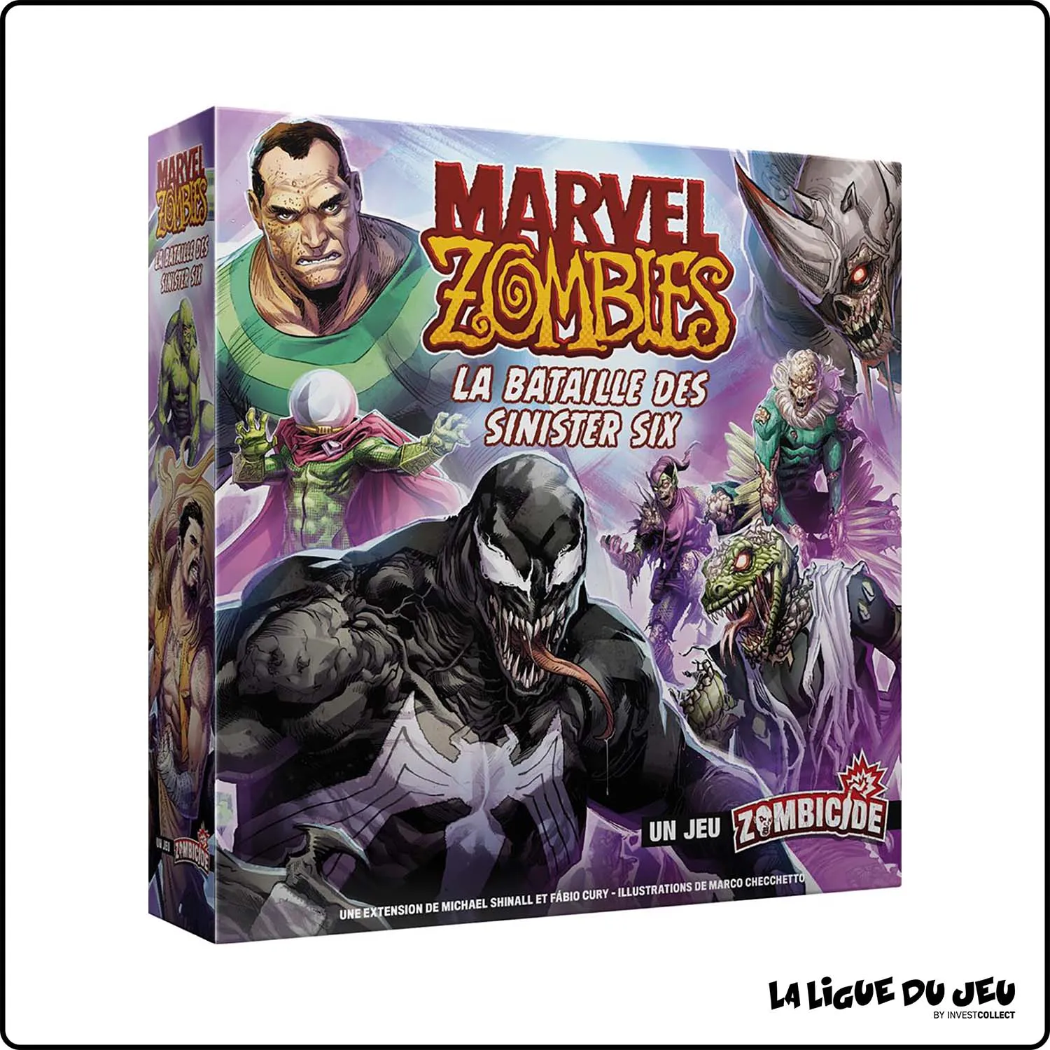 Figurine - Jeu de Plateau - Zombicide : Marvel Zombies - La Bataille des Sinister Six CMON - 2