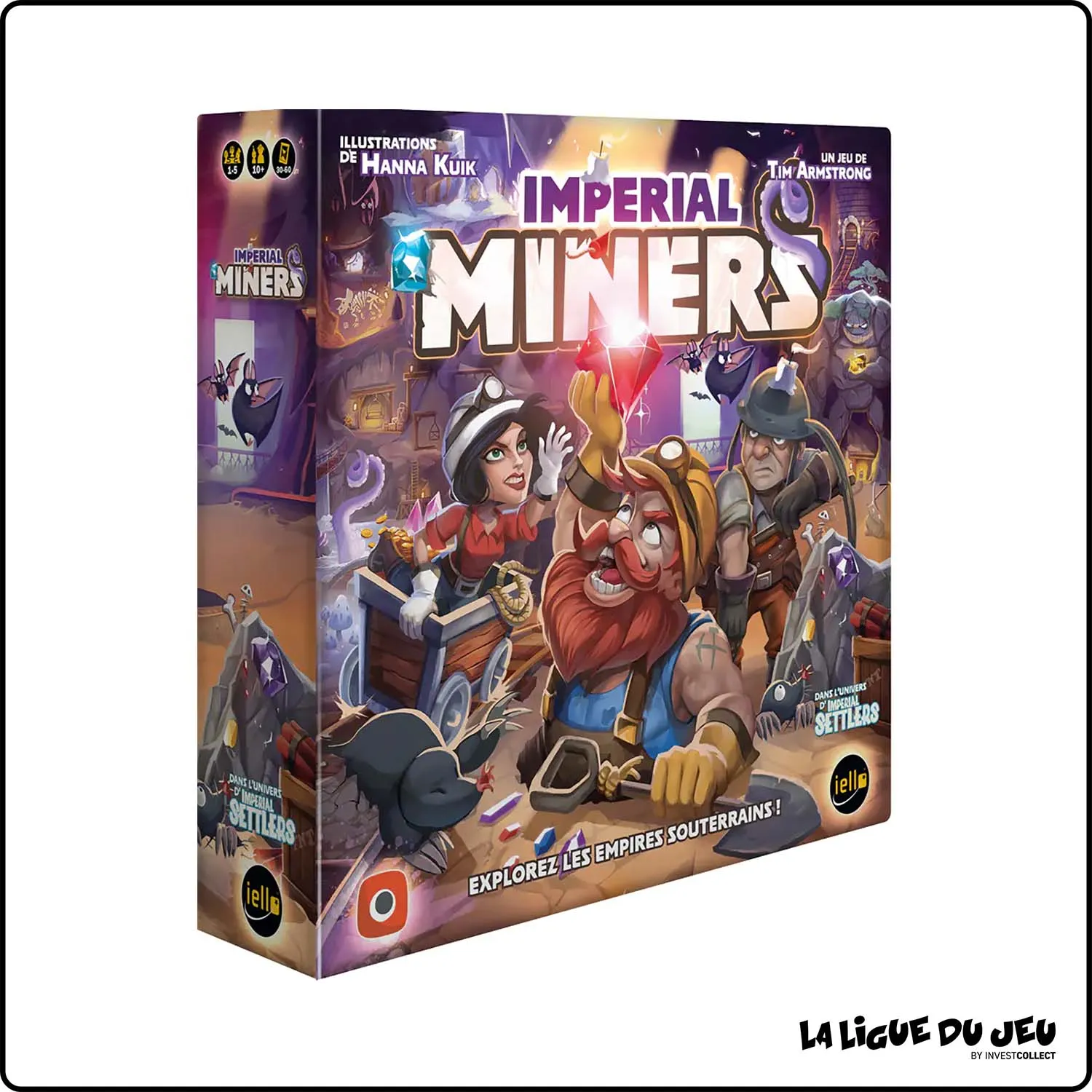 Combinaison - Jeu de Cartes - Imperial Miners Iello - 1