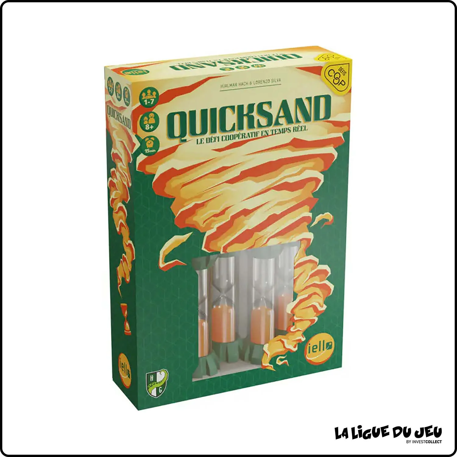 Coopératif - Jeu de Cartes - Quicksand Iello - 2