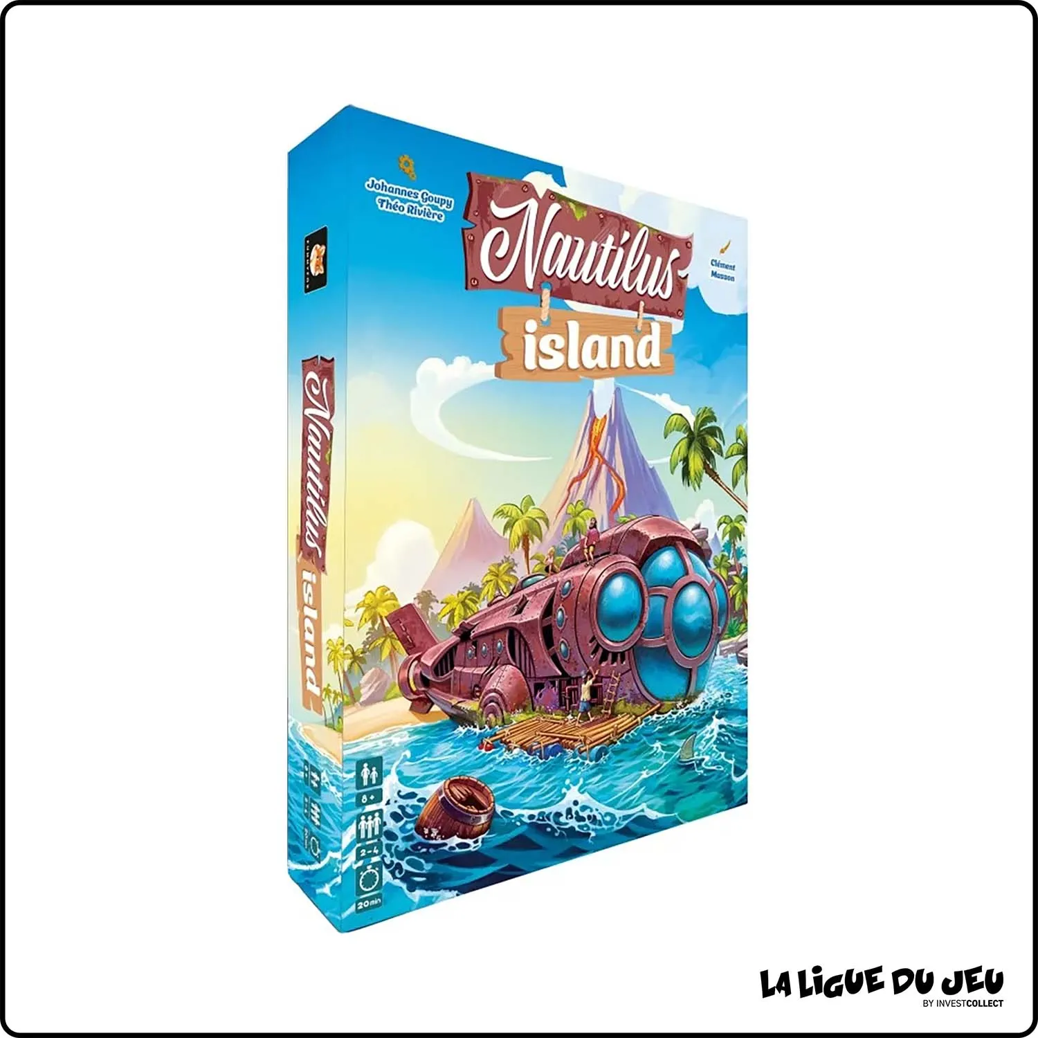 Collection de cartes - Nautilus Island Gigamic - 1