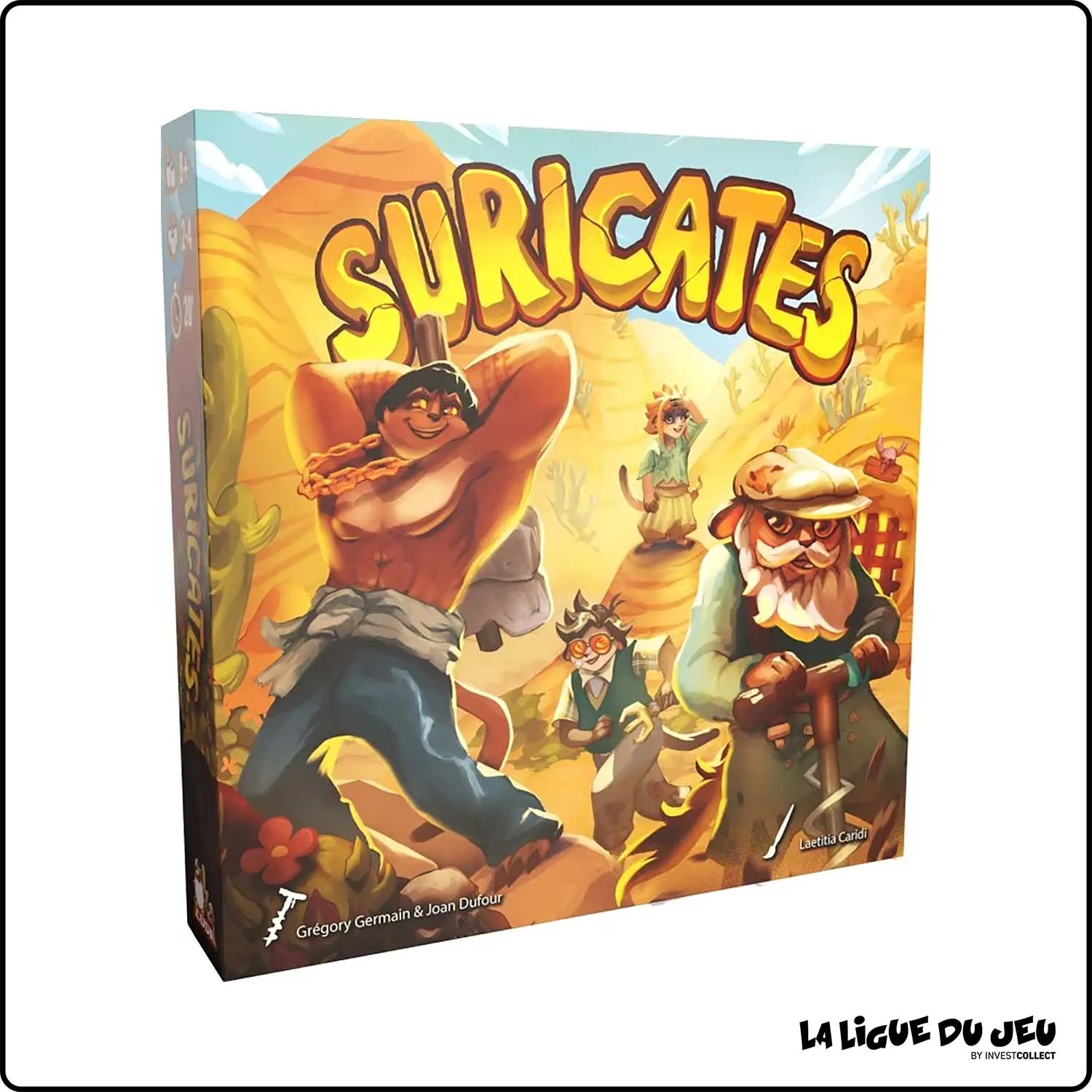 Rapidité - Jeu de cartes - Suricates Gigamic - 1