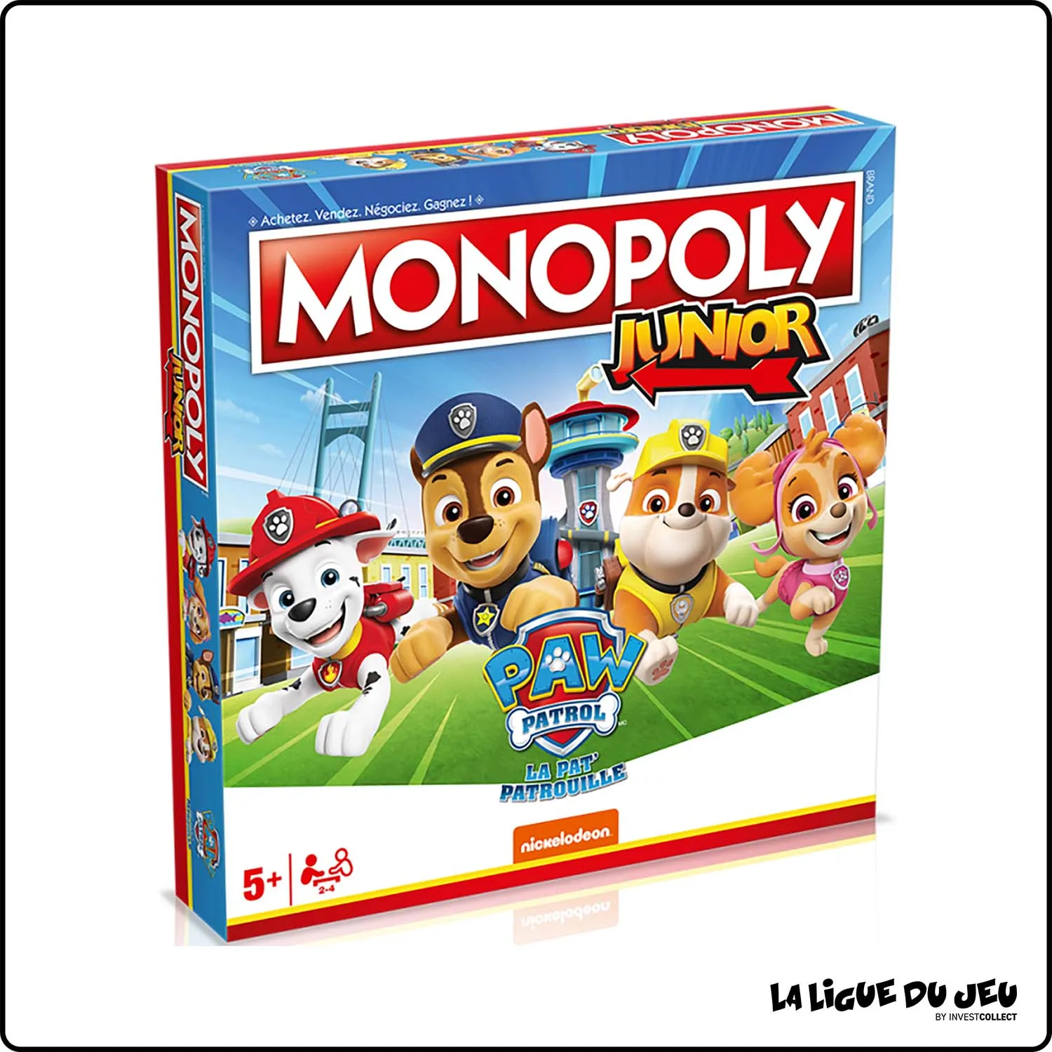 Jeu de Plateau - Monopoly Junior - Pat Patrouille Pixie Games - 1