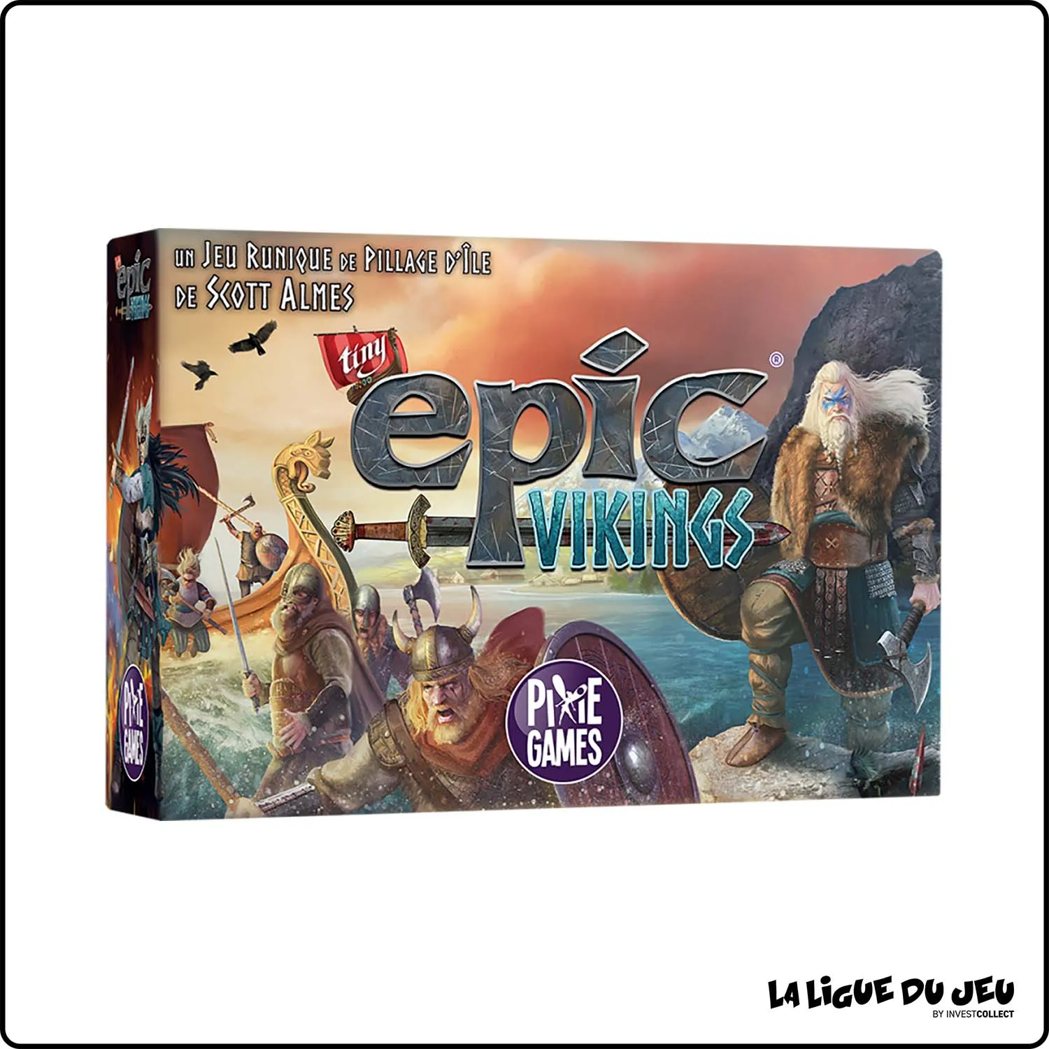 Stratégie - Aventure - Tiny Epic Vikings Pixie Games - 1