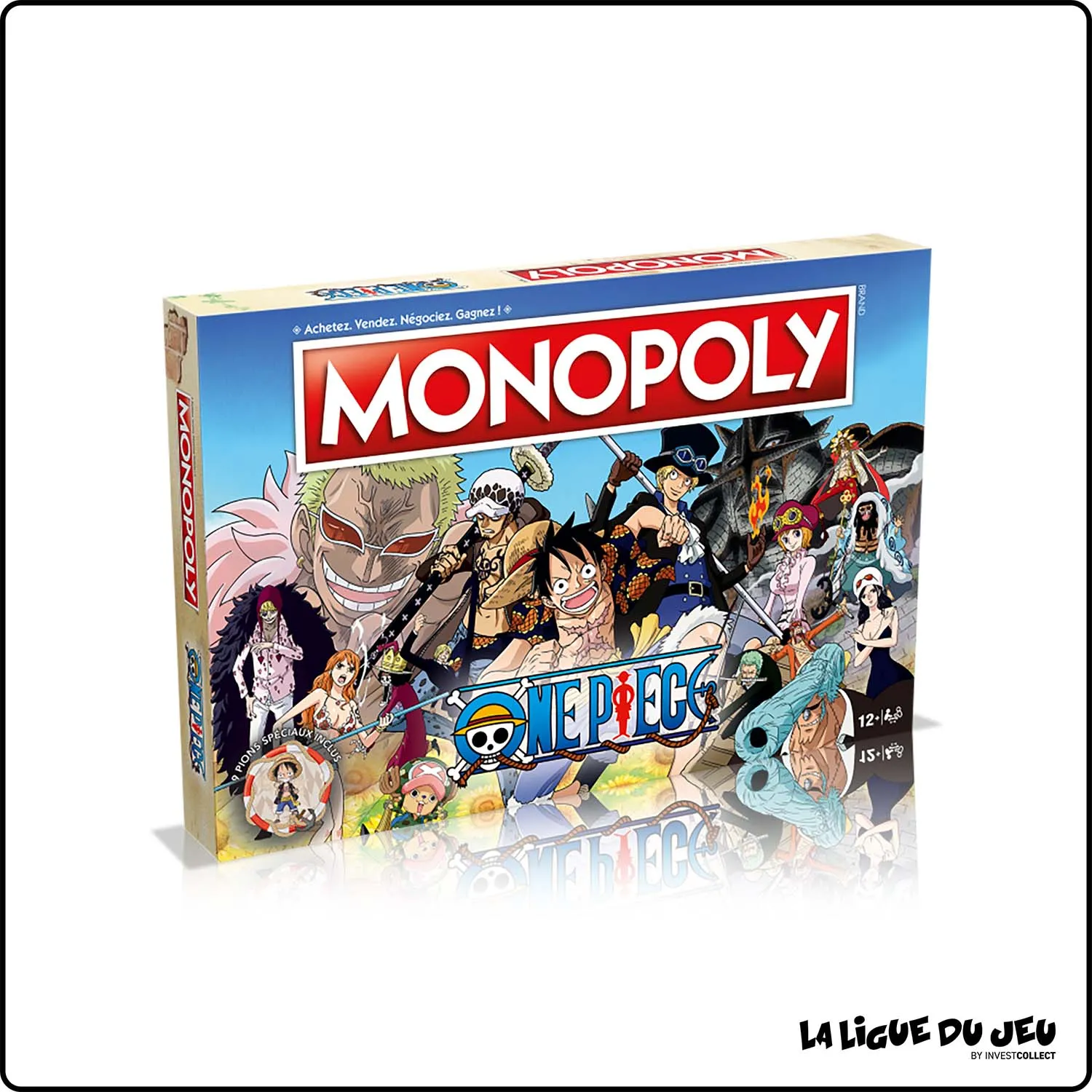 Jeu de Plateau - Réfléxion - Monopoly One Piece Topi Games - 1