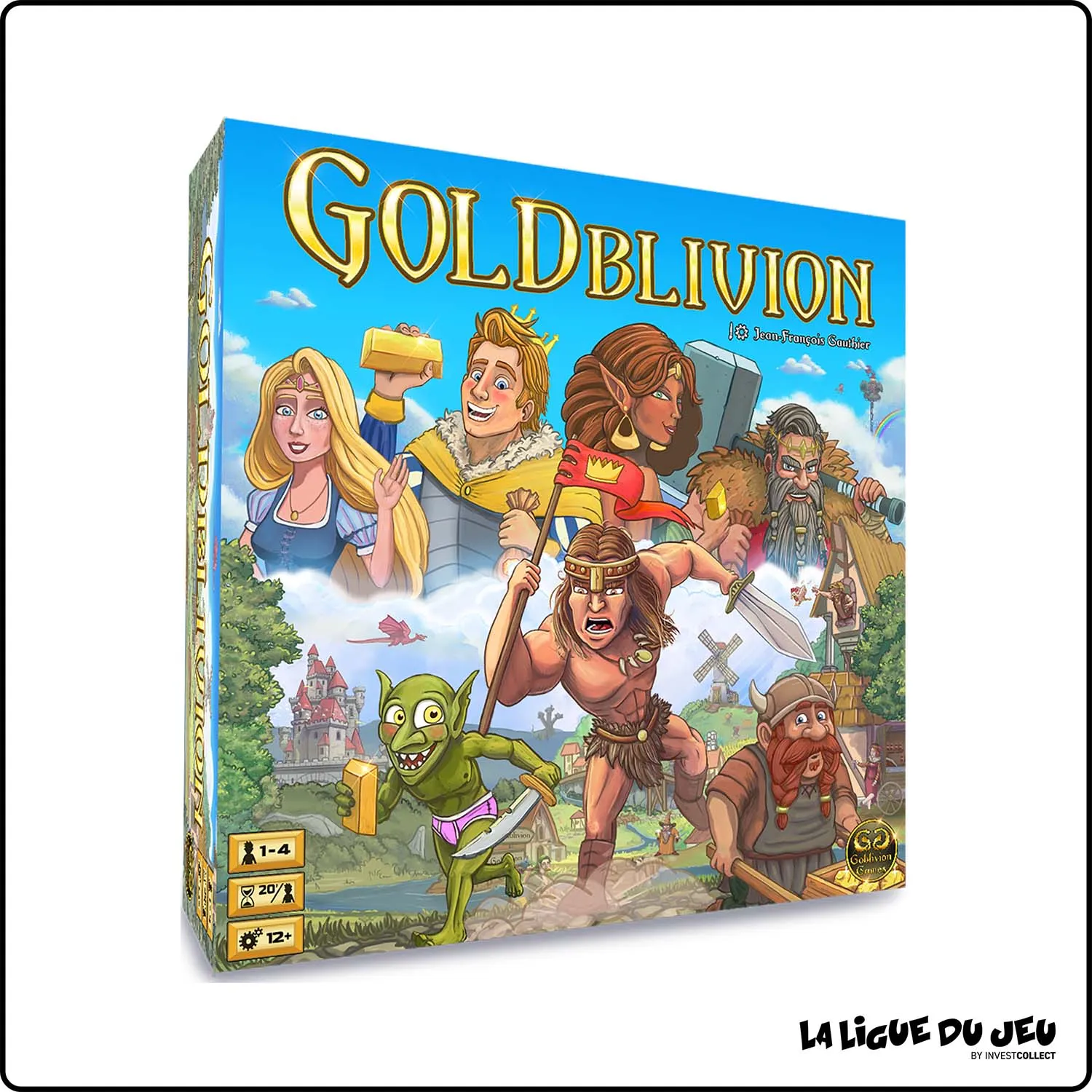 Jeu de Plateau - Stratégie - GOLDblivion Goblivion Games - 1