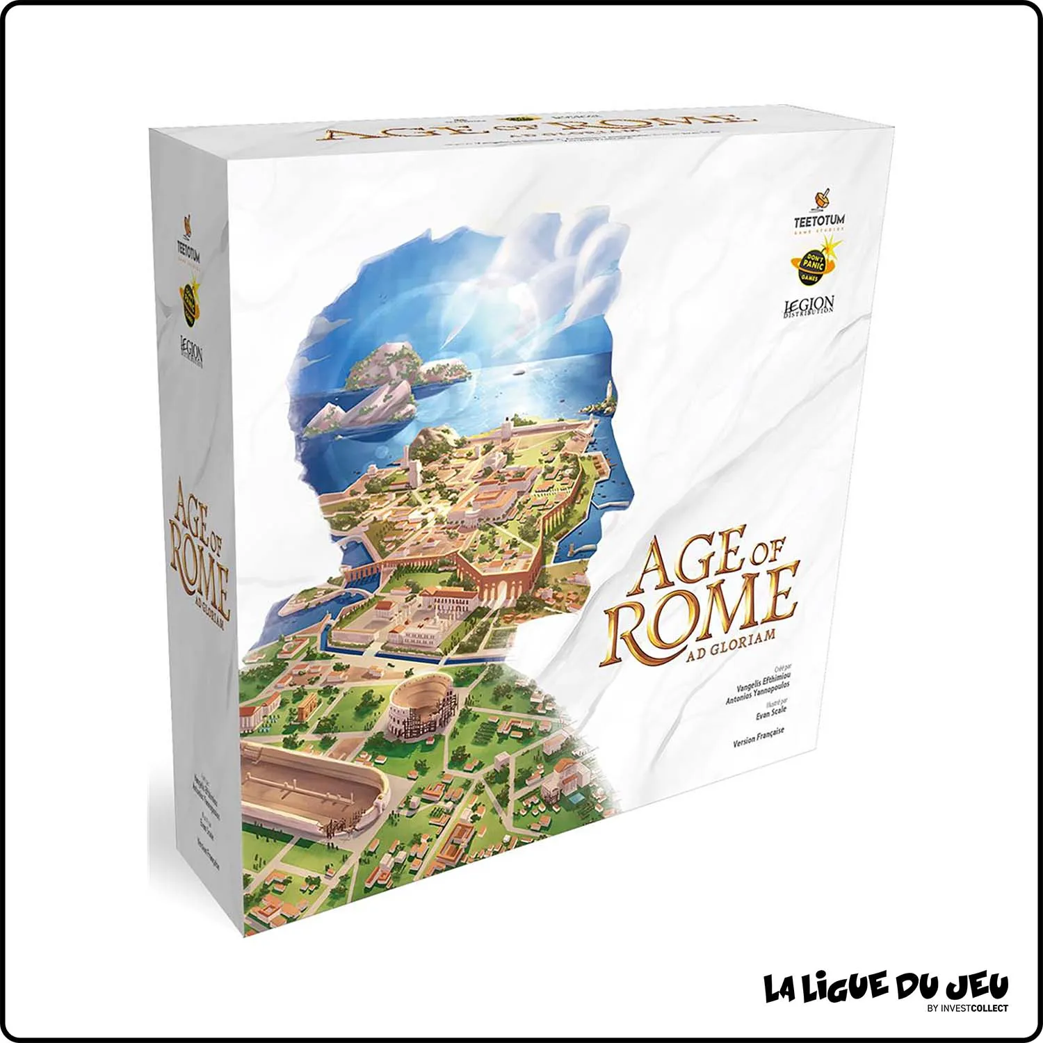 Jeu de Placement - Gestion - Age of Rome Don't Panic Games - 1