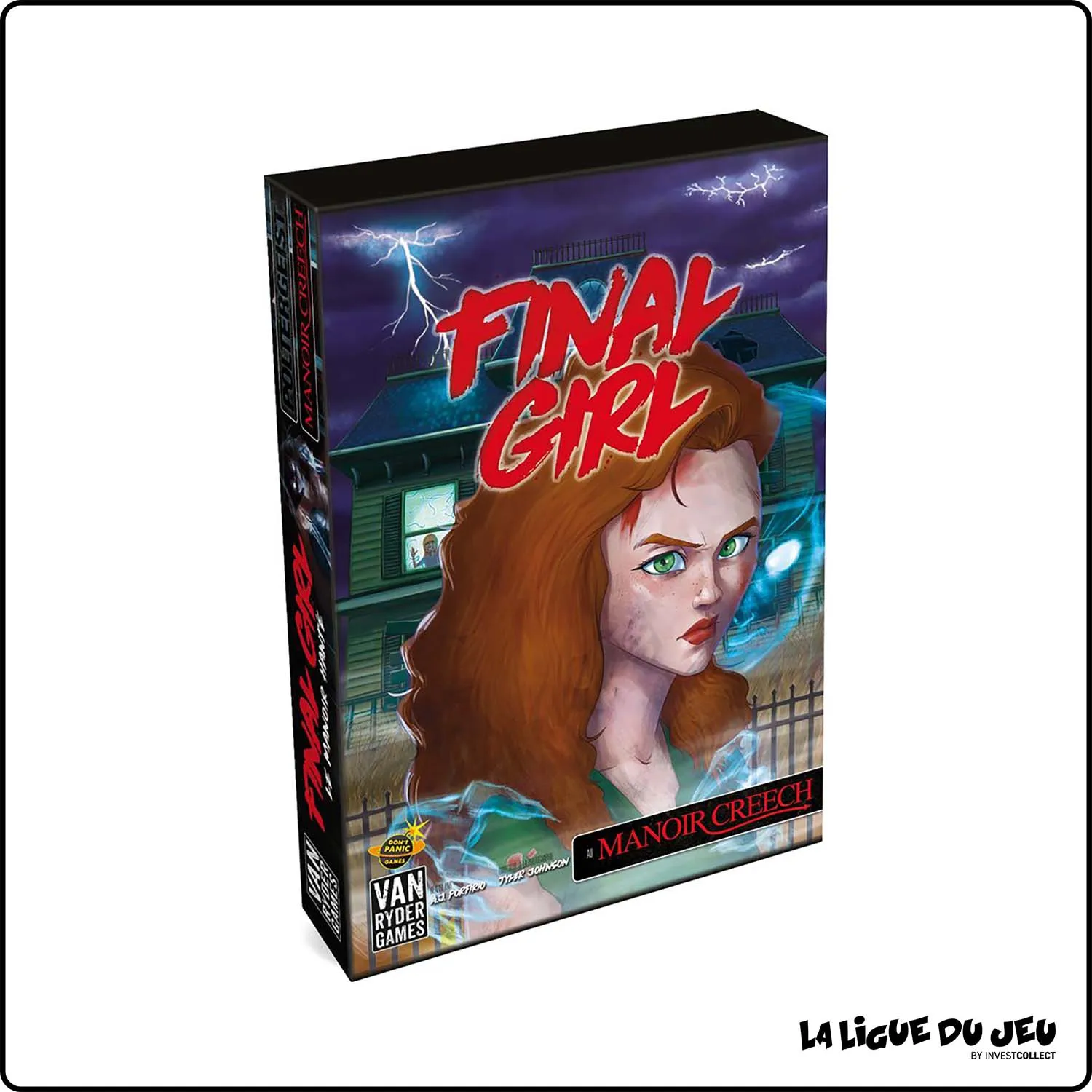 Jeu de cartes - Dés - Final Girl: Le Manoir Hanté Don't Panic Games - 1