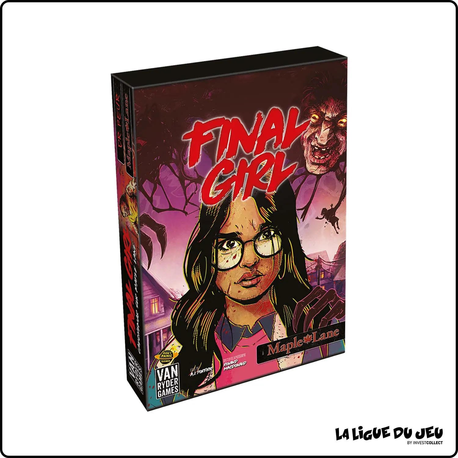 Jeu de cartes - Dés - Final Girl: Cauchemar sur Maple Lane Don't Panic Games - 1