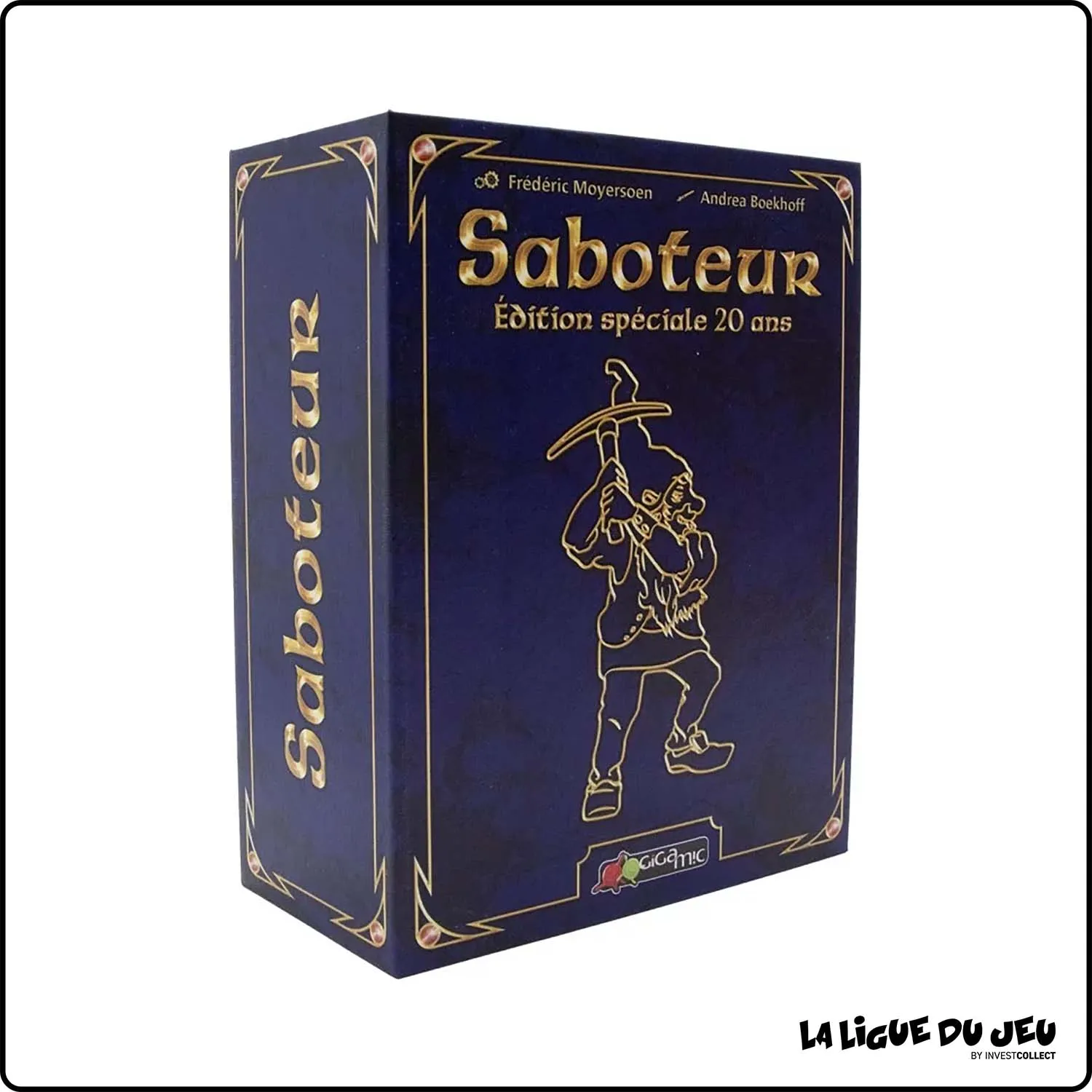 Jeu à rôle caché - Bluff - Saboteur - Edition 20 ans Gigamic - 1