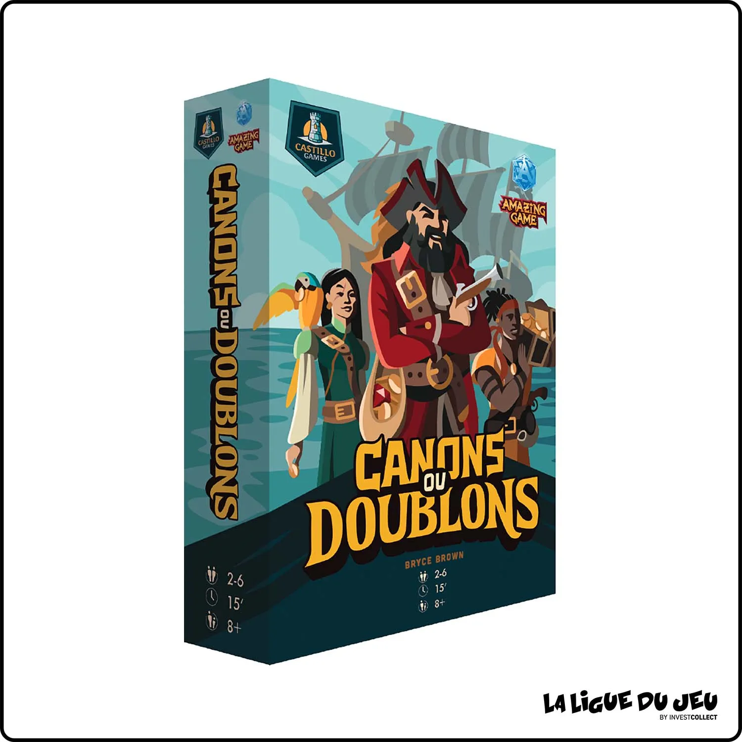 Jeu de Cartes - Strategie - Canons ou Doublons Amazing Games - 1