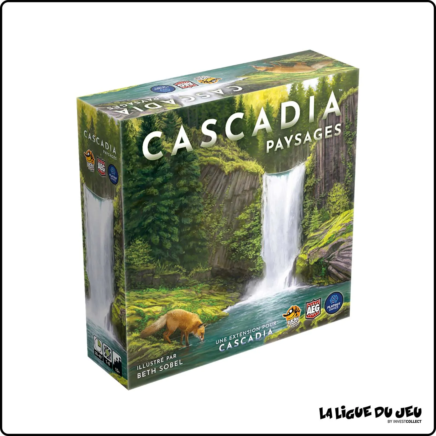 Placement de Tuile - Strategie - Cascadia - Extension : Paysages Lucky Duck Games - 1