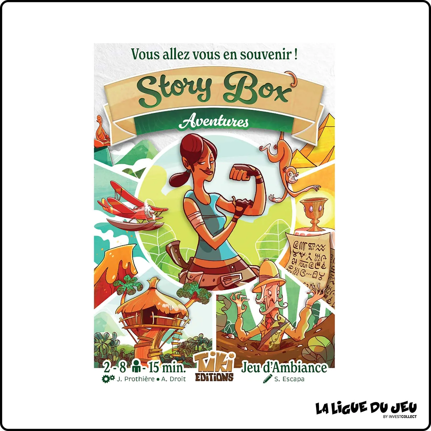 Jeu de Cartes - Story Box - Aventures Tiki Editions - 1