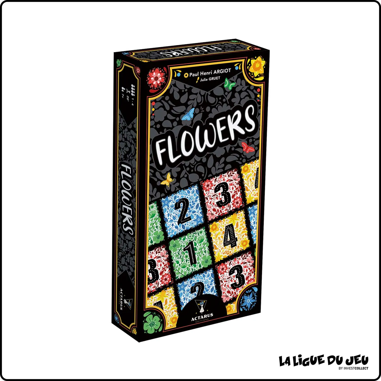 Jeu de carte - Placement - Flowers Actarus - 1