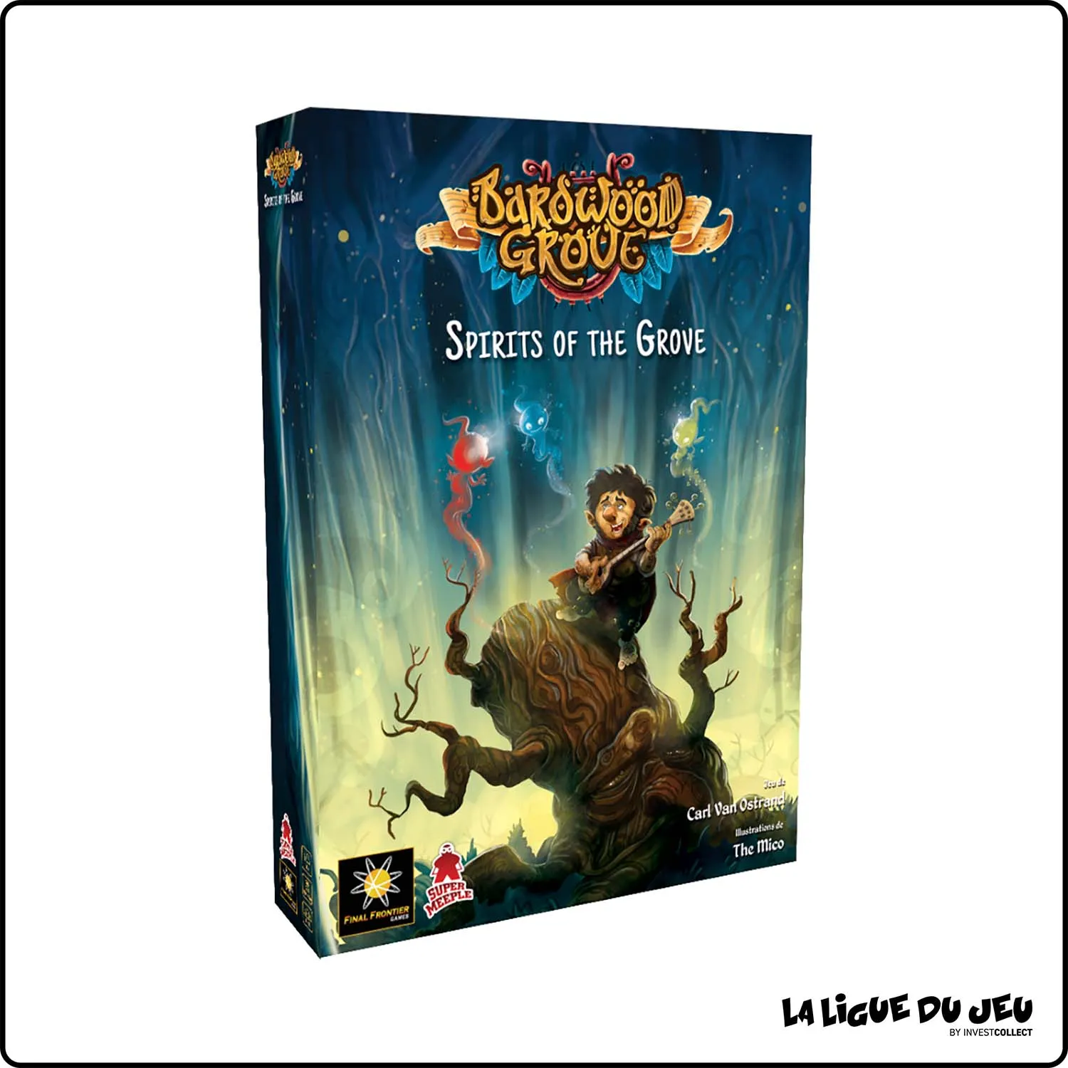 Jeu de Plateau - Aventure - Bardwood Grove - Spirits of The Grove Lucky Duck Games - 1