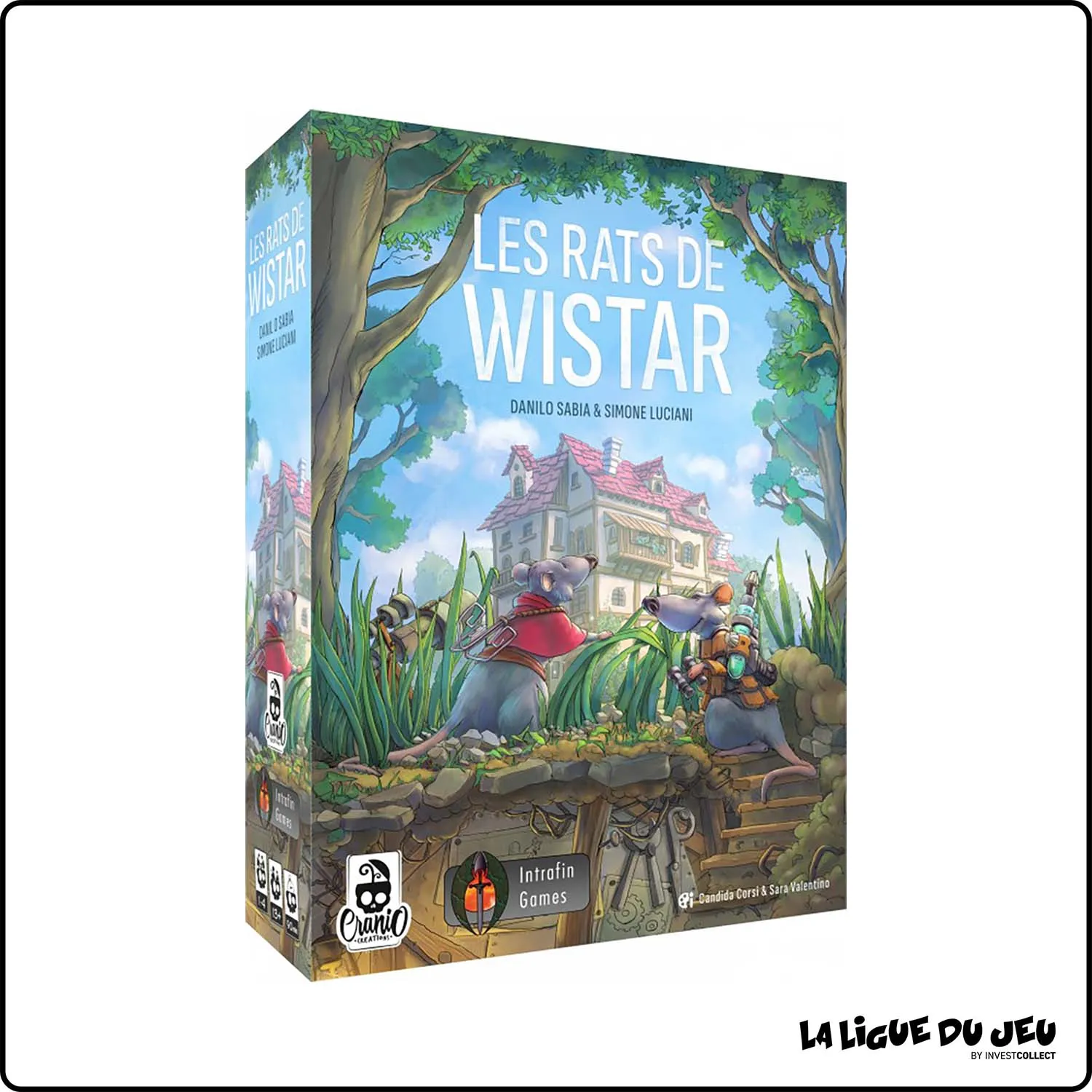 Gestion de ressource - Jeu de Plateau - Les Rats de Wistar Intrafin - 1