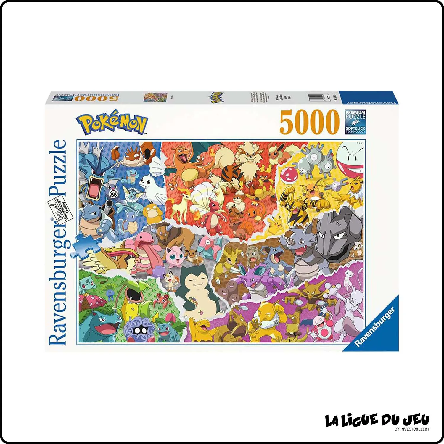 Puzzle - Pokémon Allstars - 5000 pcs Ravensburger - 1