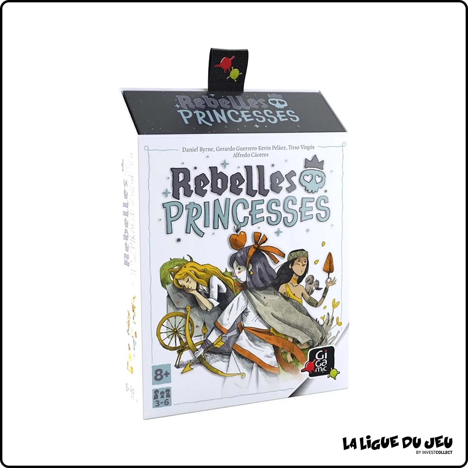 Jeu de Cartes - Jeu de Plis - Rebelles Princesses Gigamic - 1