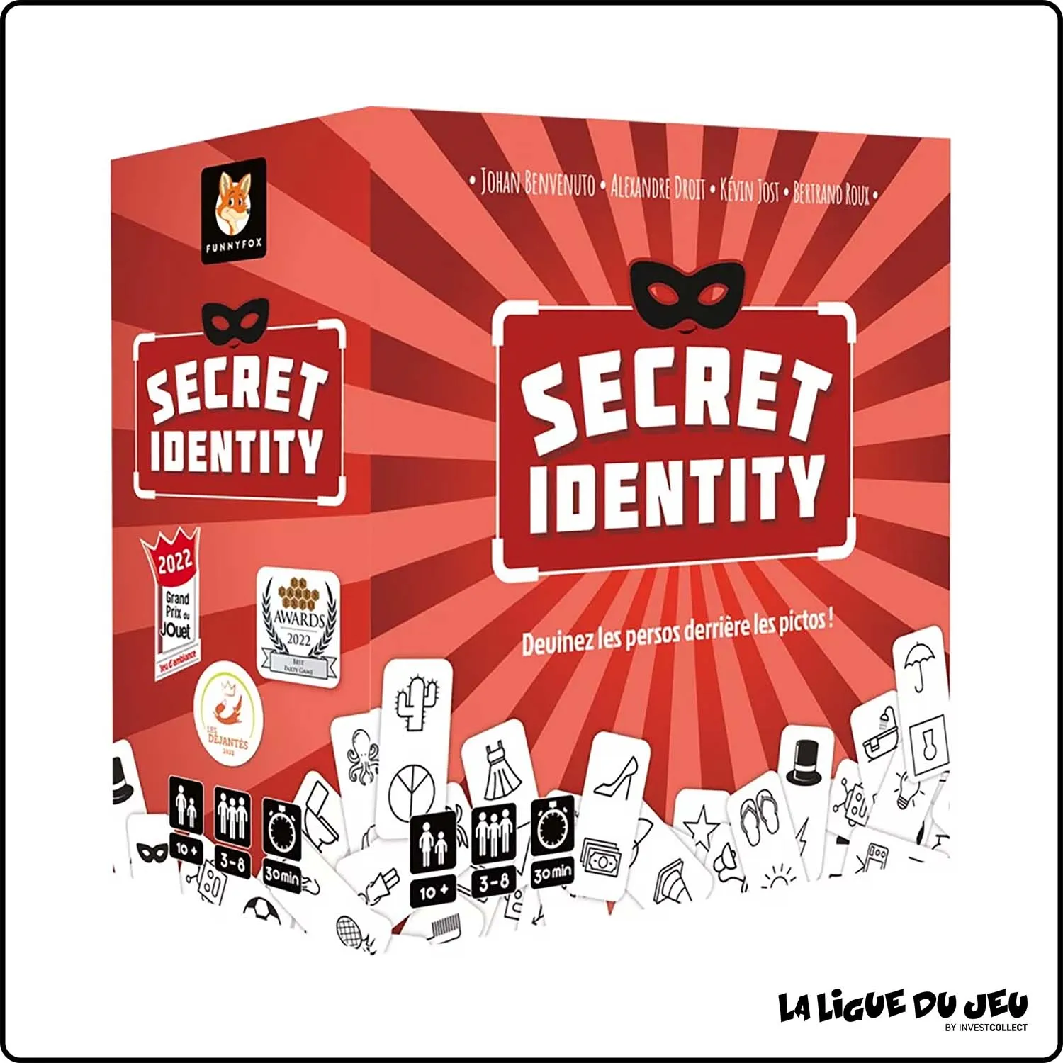 Devinette - Jeu de Cartes - Secret Identity Gigamic - 1