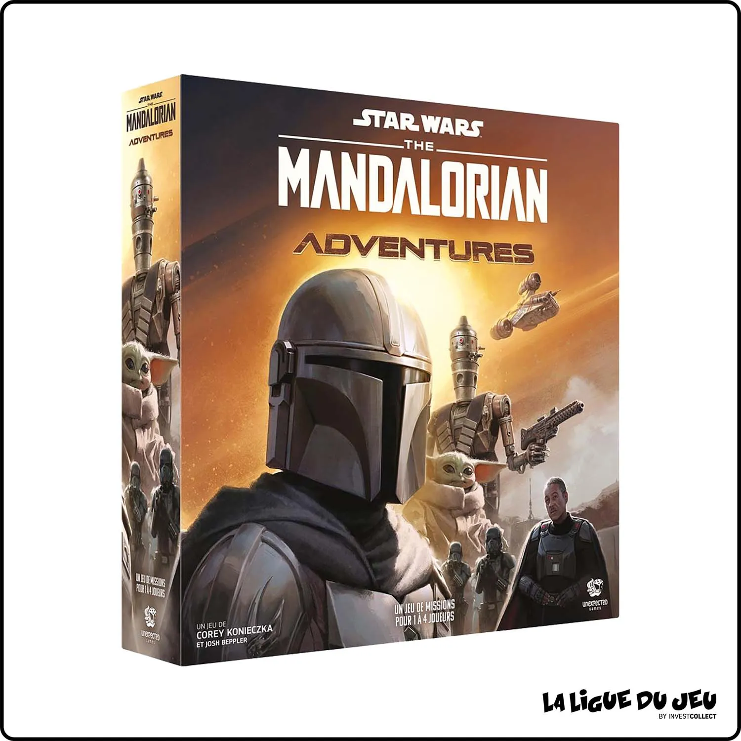 Gestion - Coopératif - Star Wars : The Mandalorian adventures Unexpected Games - 1