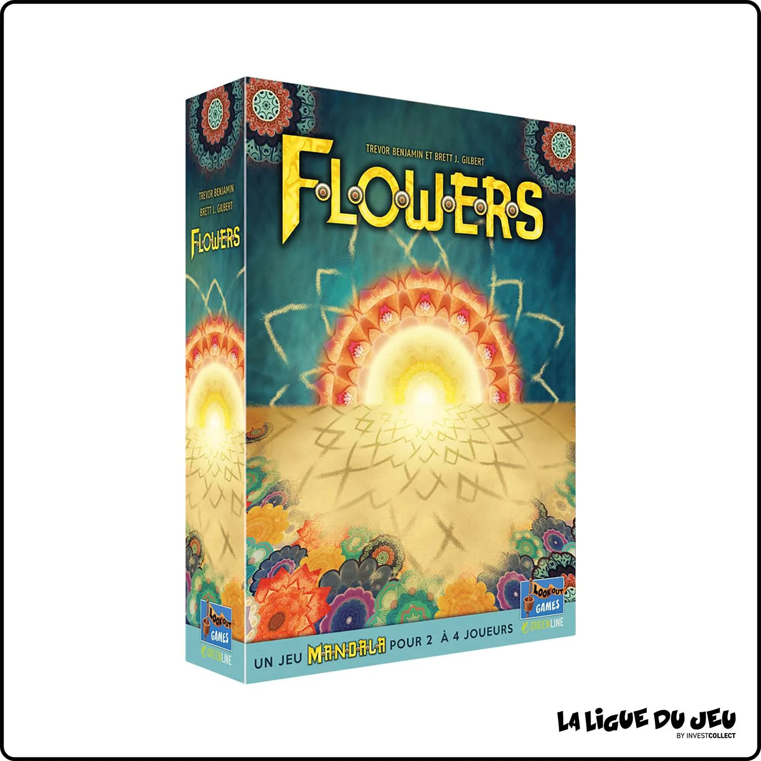 Jeu de cartes - Combinaison - Flowers - Un jeu Mandala Lookout Games - 1