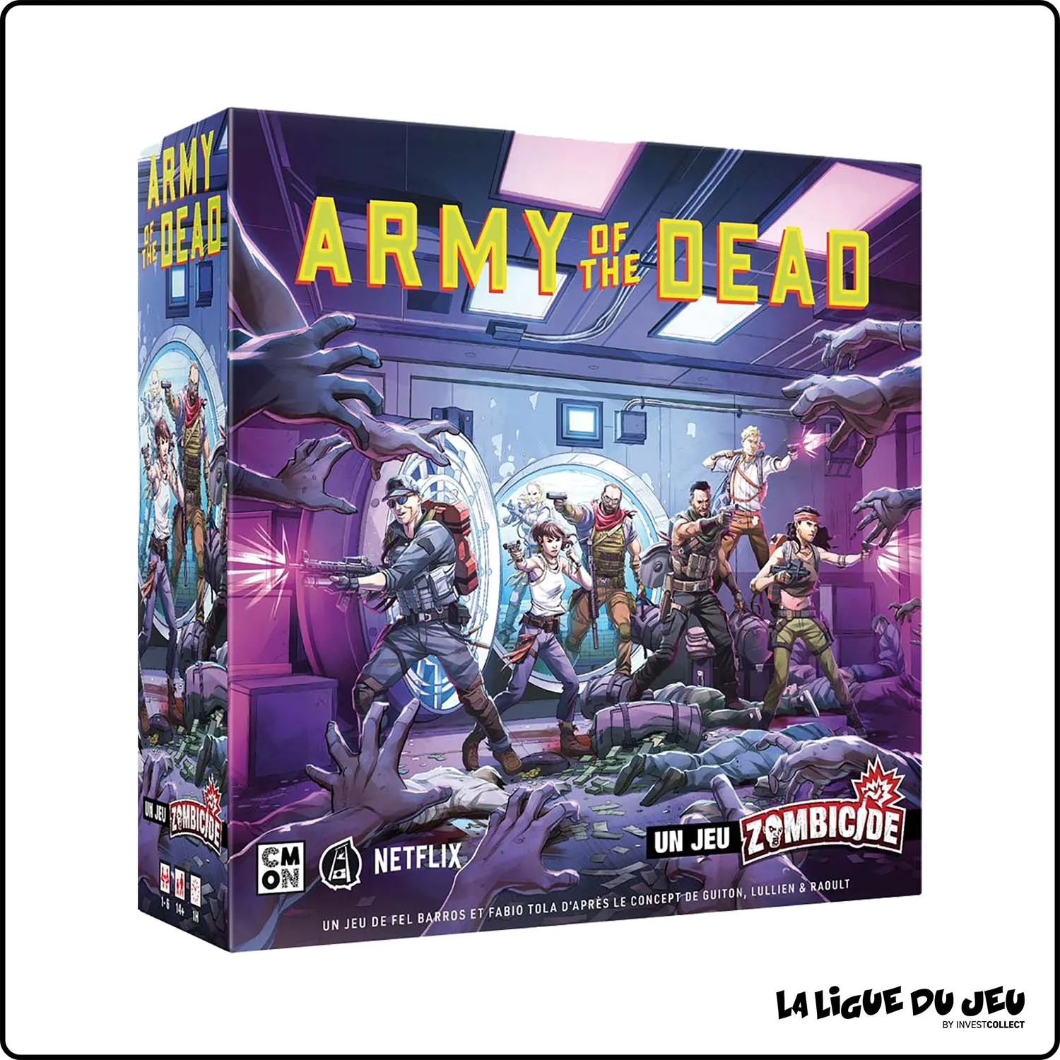 Figurine - Jeu de Plateau - Zombicide : Army of the Dead CMON - 1