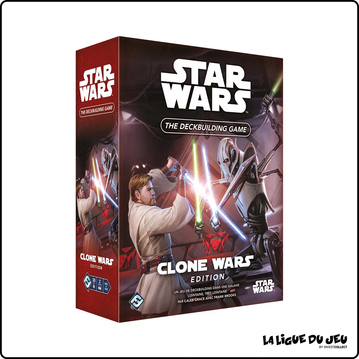 Stratégie - Deck-Building - Star Wars: The Deckbuilding Game - Clone Wars Fantasy Flight Games - 1