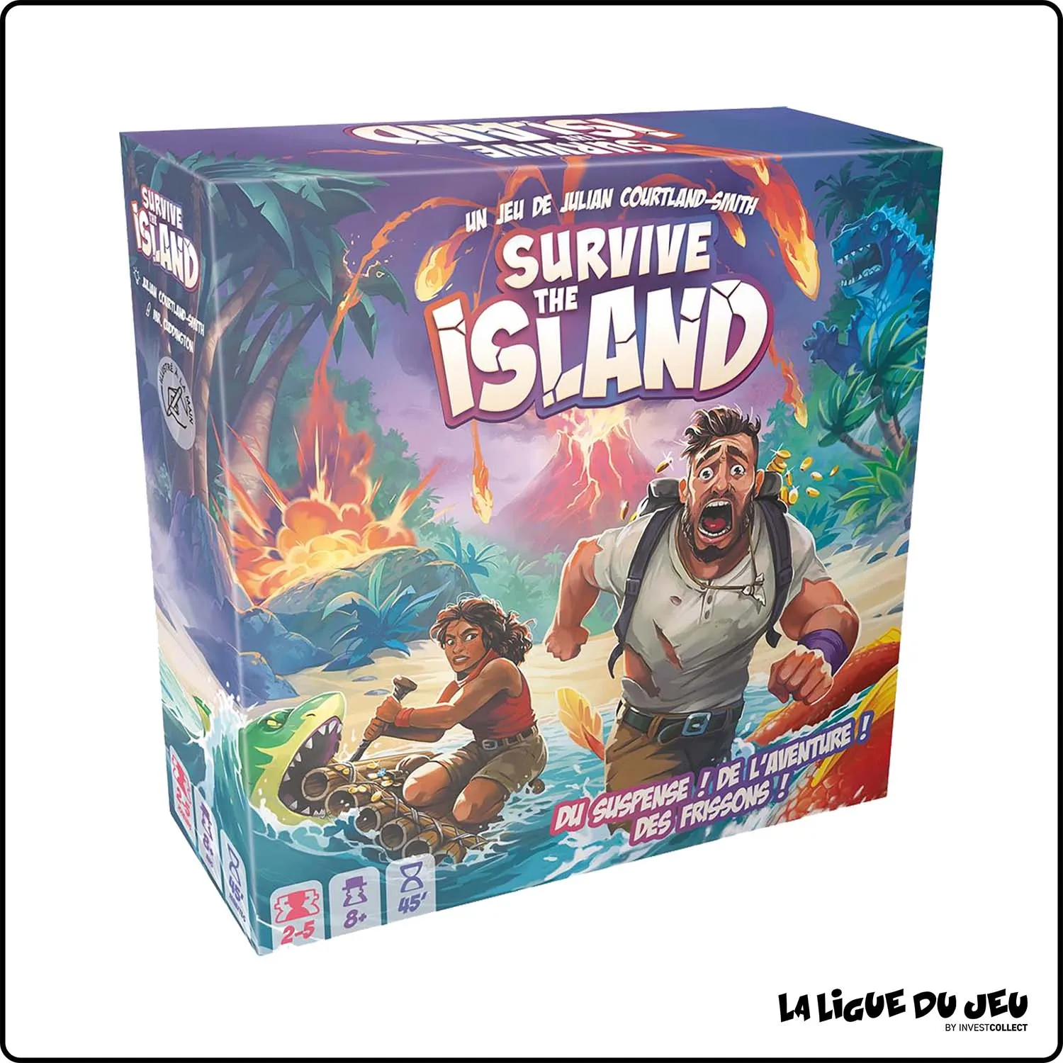 Jeu de Plateau - Aventure - Survive The Island Asmodée - 1