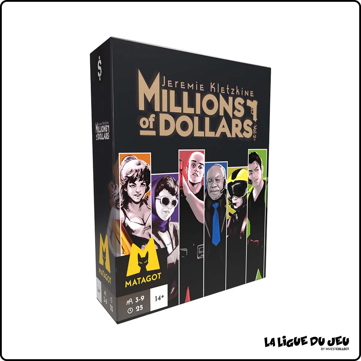 Bluff - Rôle caché - Millions of Dollars Grail Games - 1