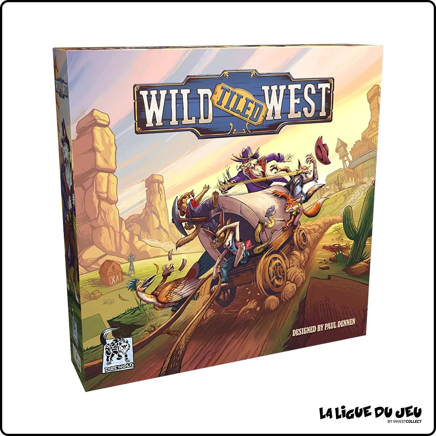 Placement de tuile - Draft - Wild Tiled West Lucky Duck Games - 1