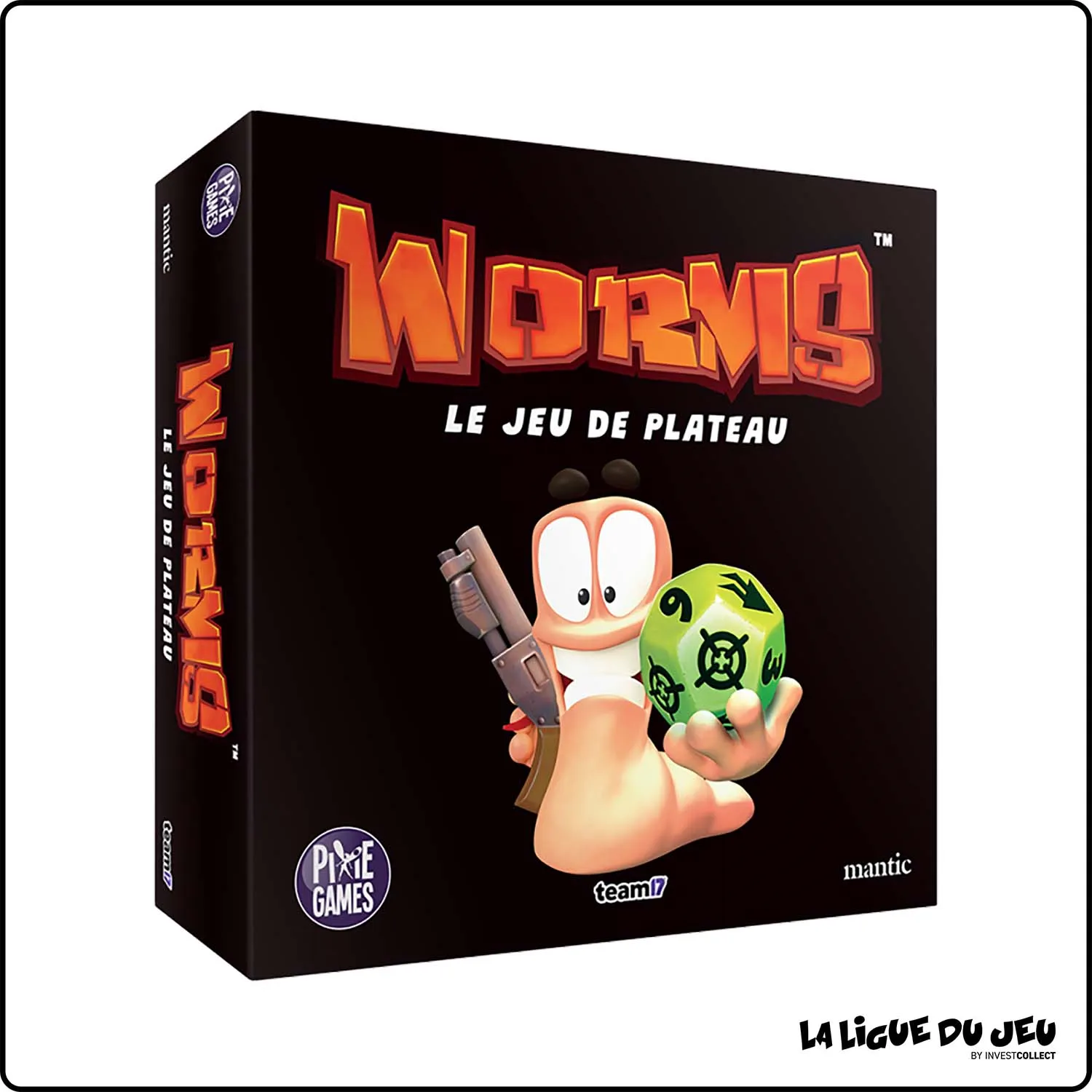 Jeu de plateau - Strategie - Worms - Le Jeu de Plateau Pixie Games - 1