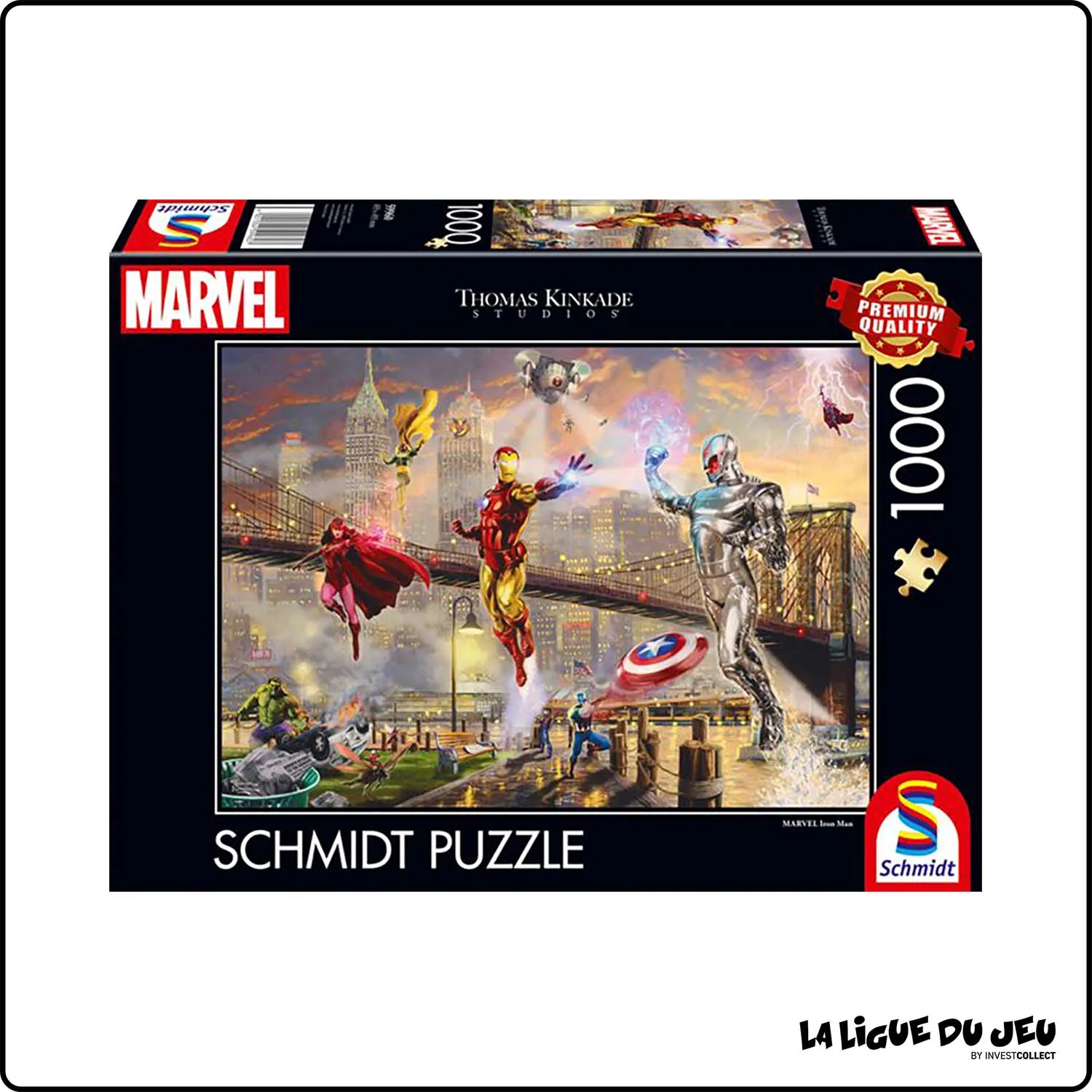 Puzzle - Marvel - Iron Man -1000 Pieces Ravensburger - 1