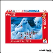 Puzzle - Coca Cola - Ours Polaires -1000 Pieces Ravensburger - 1