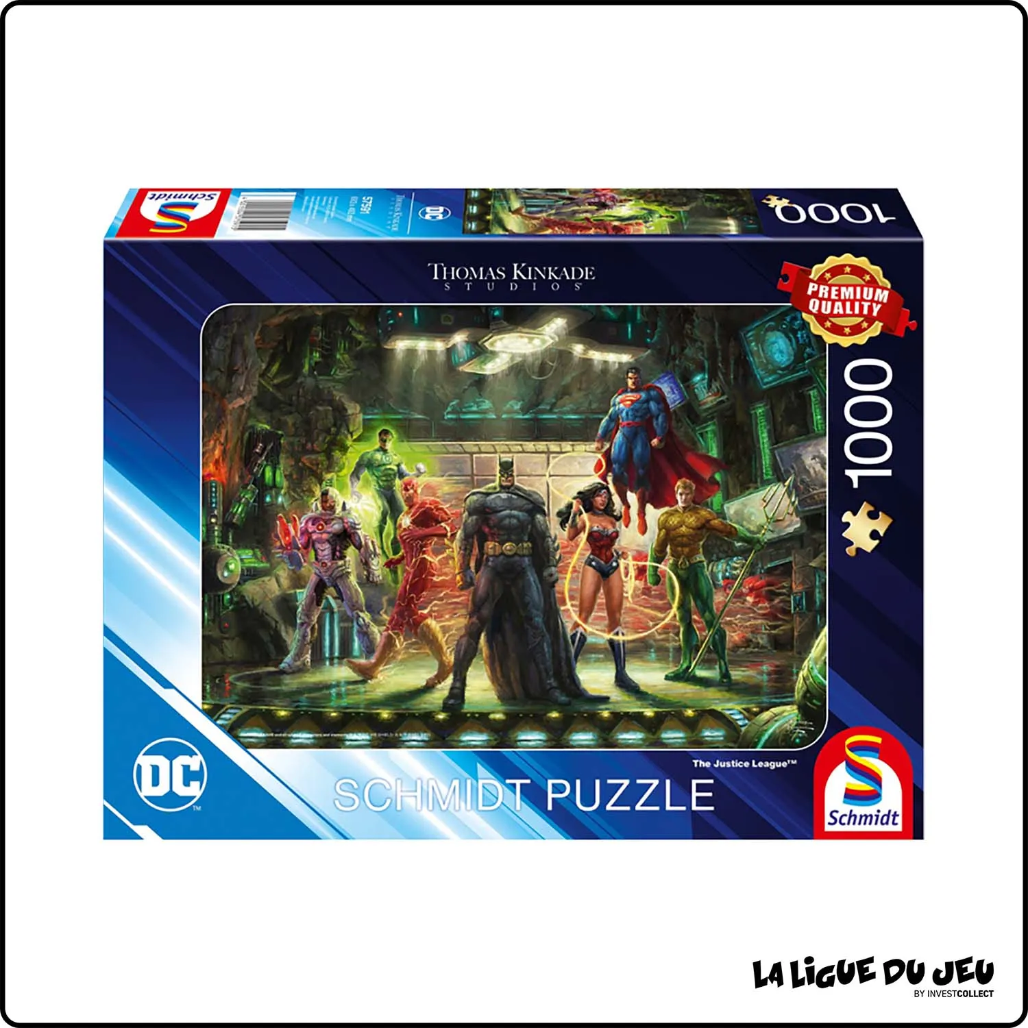 Puzzle - DC Comics - Justice League -1000 Pieces Ravensburger - 1