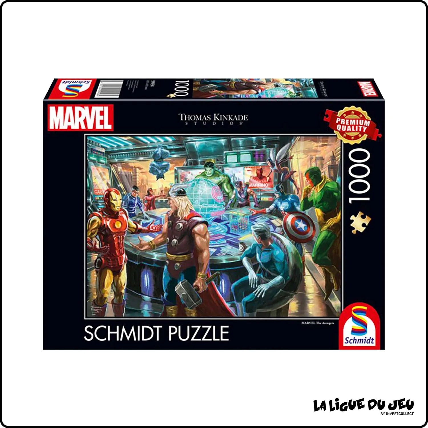 Puzzle - Marvel - Avengers - 1000 Pièces Ravensburger - 1