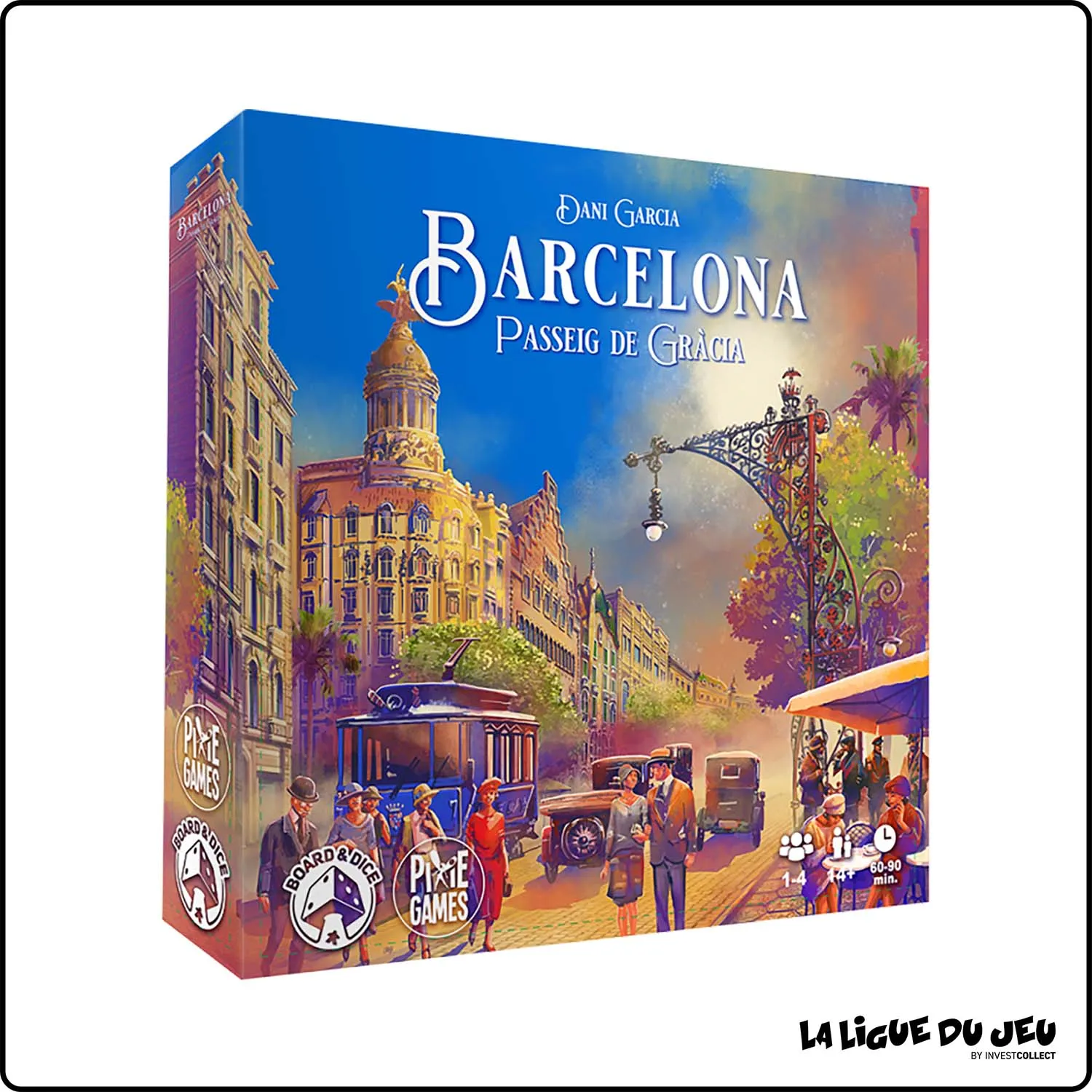 Jeu de plateau - Strategie - Barcelona - Extension : Passeig de Gràcia Pixie Games - 1