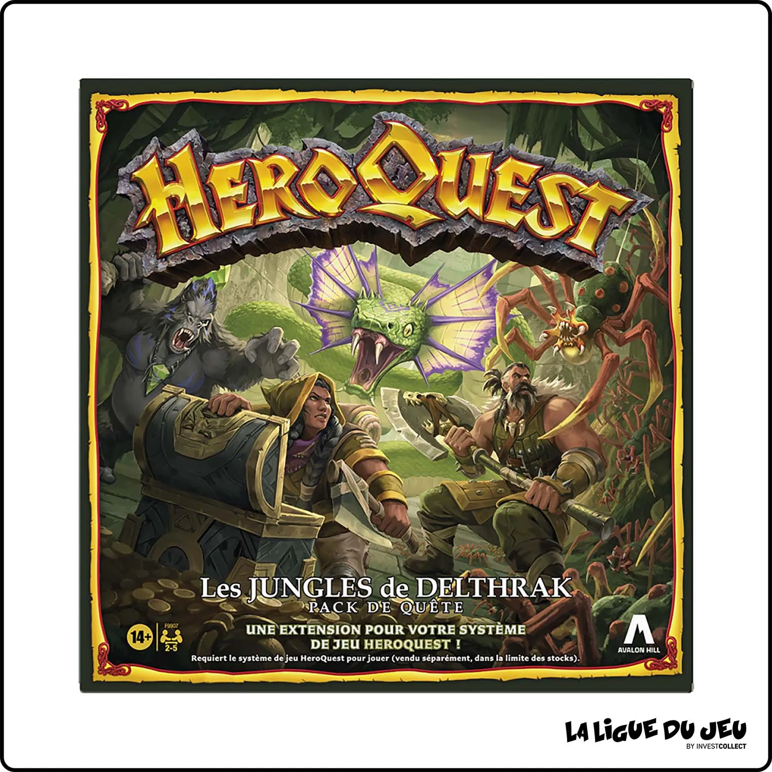 Jeu de plateau - Strategie - HeroQuest -  Extention: Les Jungles de Delthrak Pixie Games - 1