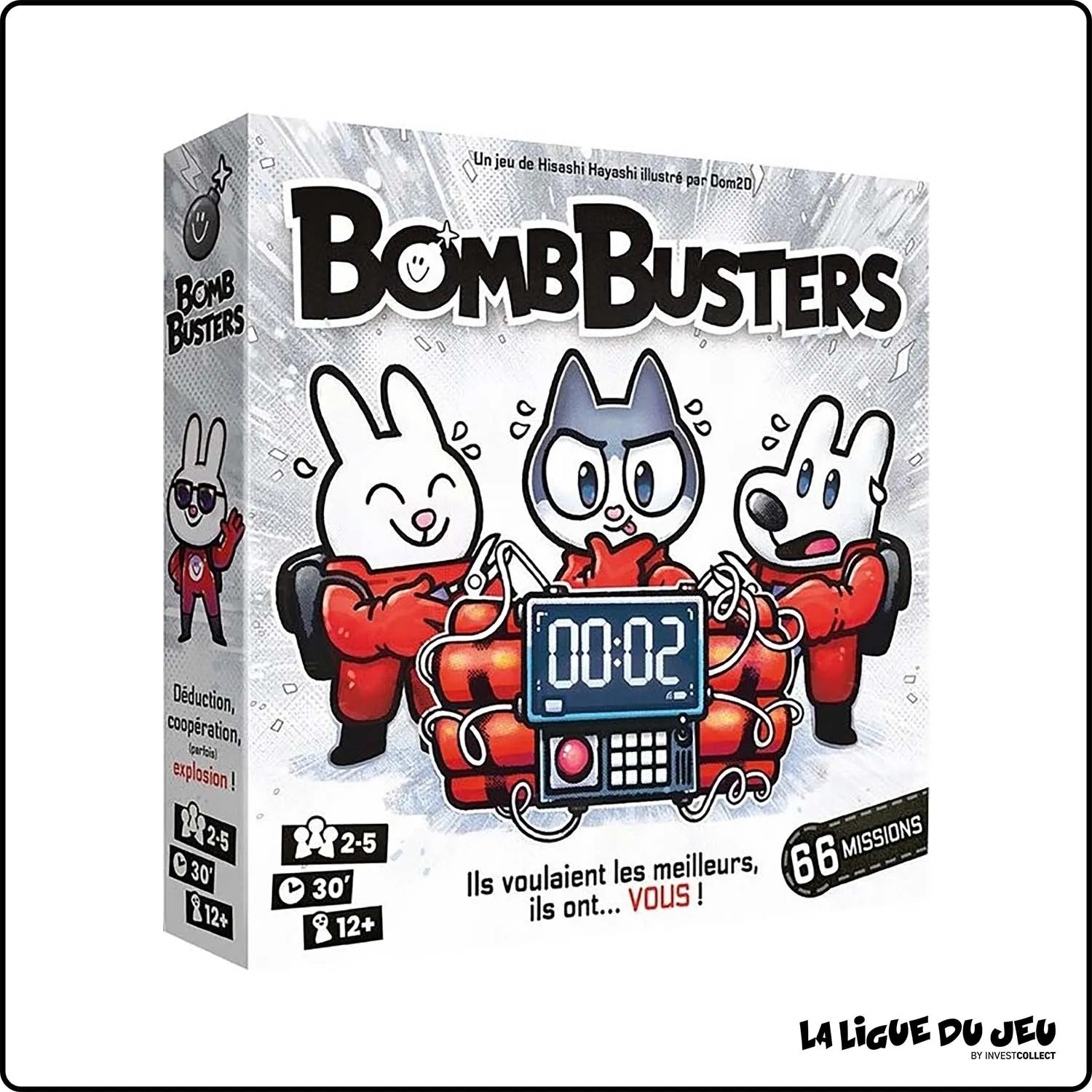 Jeu de Déduction - Mémoire - Bomb Busters Cocktail Games - 1